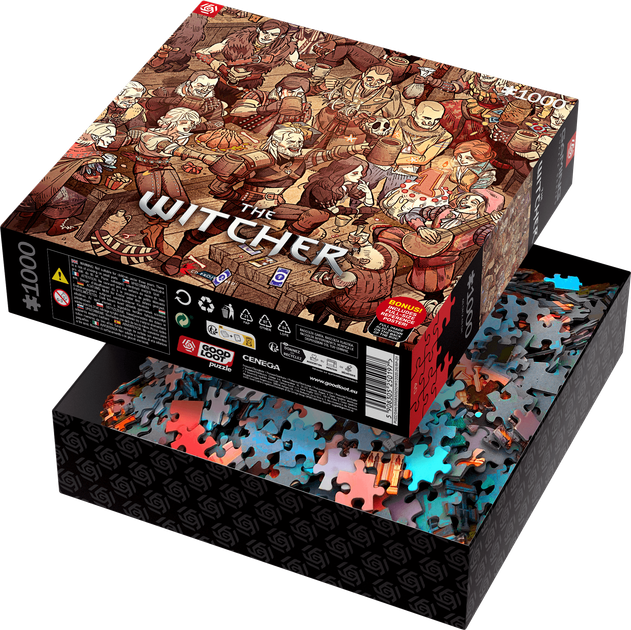 Пазли Good Loot The Witcher День народження 1000 деталей (5908305250197) - зображення 4