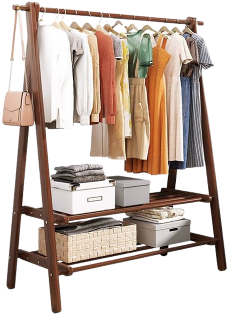 Вішалка для одягу Hedo з бамбука (5904041140020) - зображення 1