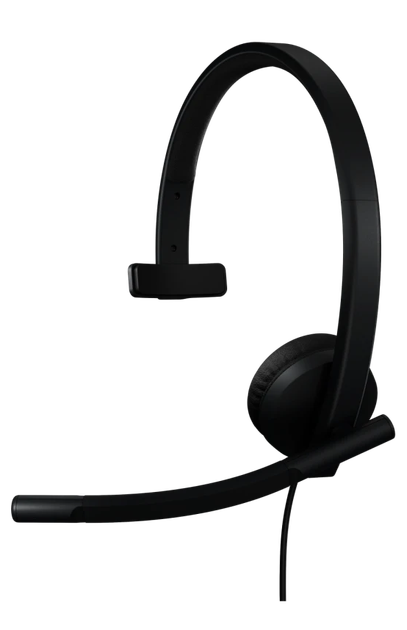 Навушники Logitech H570e Corded Mono USB-C Headset (Teams version) Black (981-001427) - Фото 3 Навушники Logitech H570e Corded Mono USB-C Headset (Teams version) Black (981-001427) - зображення 3