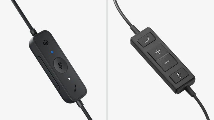 Навушники Logitech H570e Corded Mono USB-C Headset (Teams version) Black (981-001427) - Фото 7 Навушники Logitech H570e Corded Mono USB-C Headset (Teams version) Black (981-001427) - зображення 7