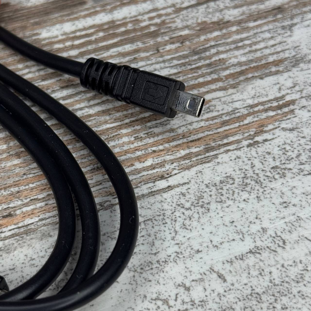 Кабель USB-Mini-B 8pin Nikon UC-E6 Olympus CB-USB7 Pentax I-USB7 1.5м для фотоапаратів - Фото 4 Кабель USB-Mini-B 8pin Nikon UC-E6 Olympus CB-USB7 Pentax I-USB7 1.5м для фотоапаратів - зображення 4