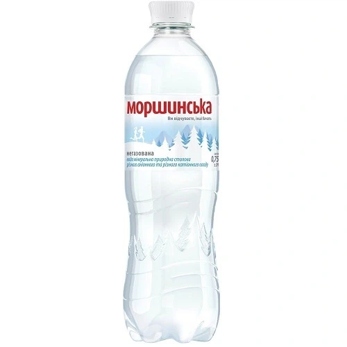 Вода мінеральна Моршинська негазована ПЕТ пляшка 0,75 л (000543) - Фото 1 Вода мінеральна Моршинська негазована ПЕТ пляшка 0,75 л (000543) - изображение 1