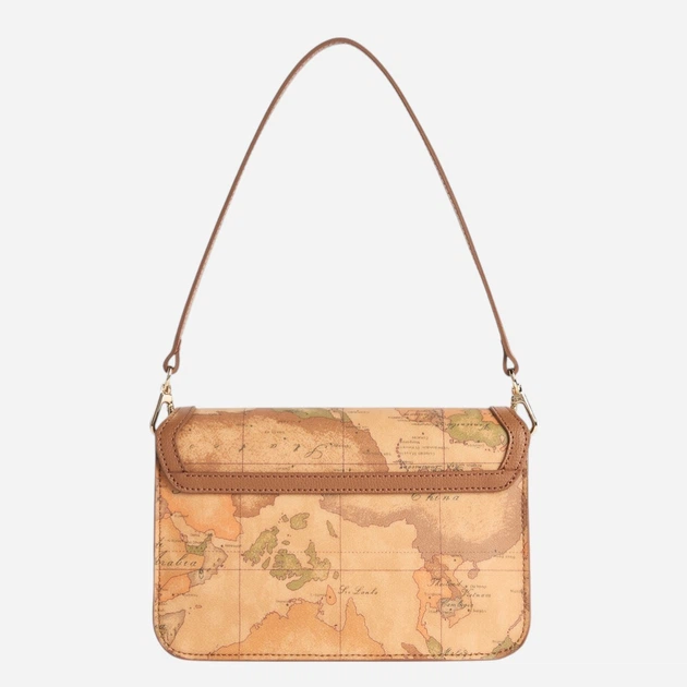 Torebka crossbody damska mini 1A Classe LE99B600-0970 Brązowa - obraz 3