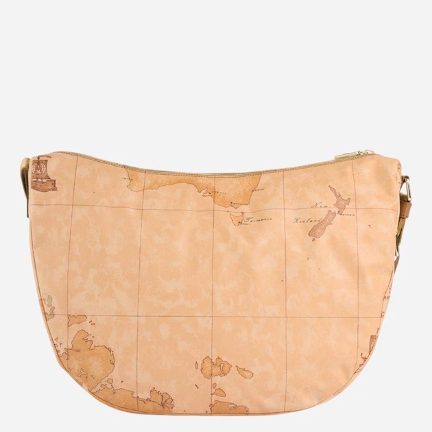 Torba na ramię damska A4 1A Classe LE54S578-0970 Brązowa - obraz 2