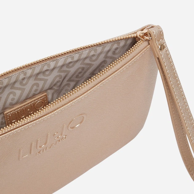 Косметичка жіноча Liu Jo AA6225ES029-90048 Золотиста (800070353895) - зображення 4