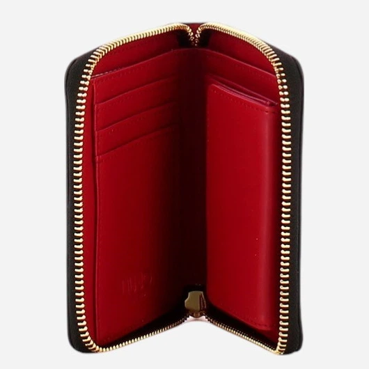 Гаманець жіночий зі штучної шкіри для карток Liu Jo AA6156E1109-22222 Чорний (800070353803) - зображення 3