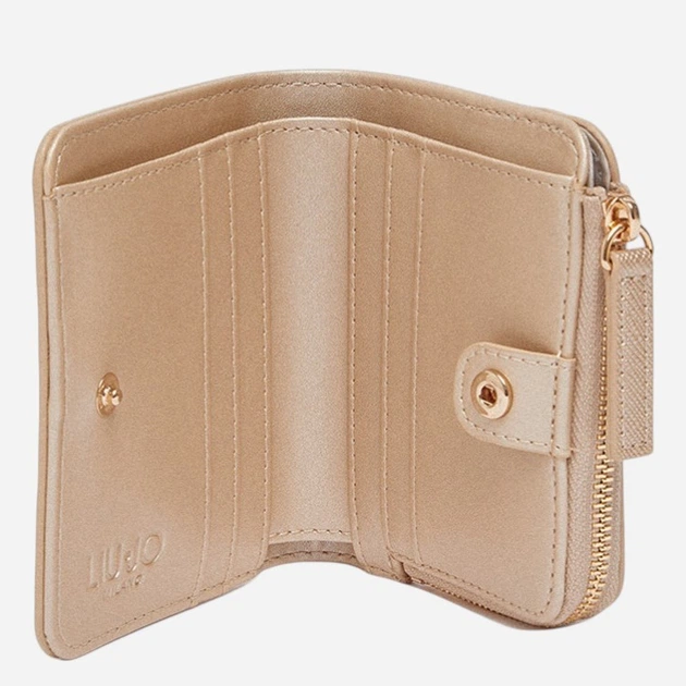 Portfel damski na karty Liu Jo AA6193ES029-90048 Złoty - obraz 3