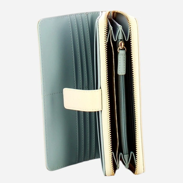 Portfel damski na karty Liu Jo AA6201E1109-X0459 Mleczny - obraz 3