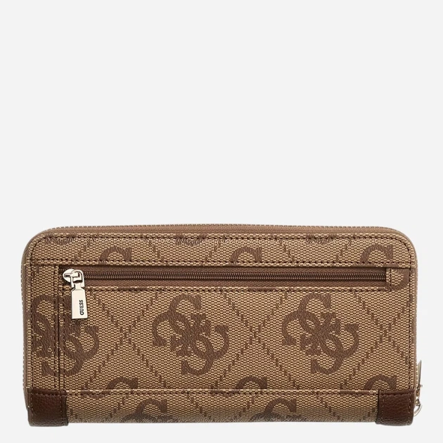 Portfel damski na karty Guess SWOS9901146-LGW Brązowy - obraz 2