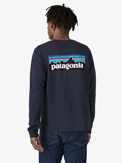 Longsleeve męski Patagonia 38518-NENA S Niebieski - obraz 2
