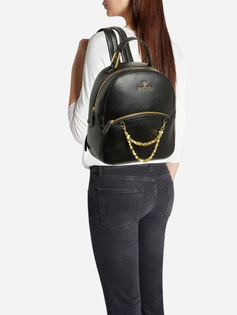 Plecak damski A4 Braccialini B18814-YY-100 Czarny - obraz 2