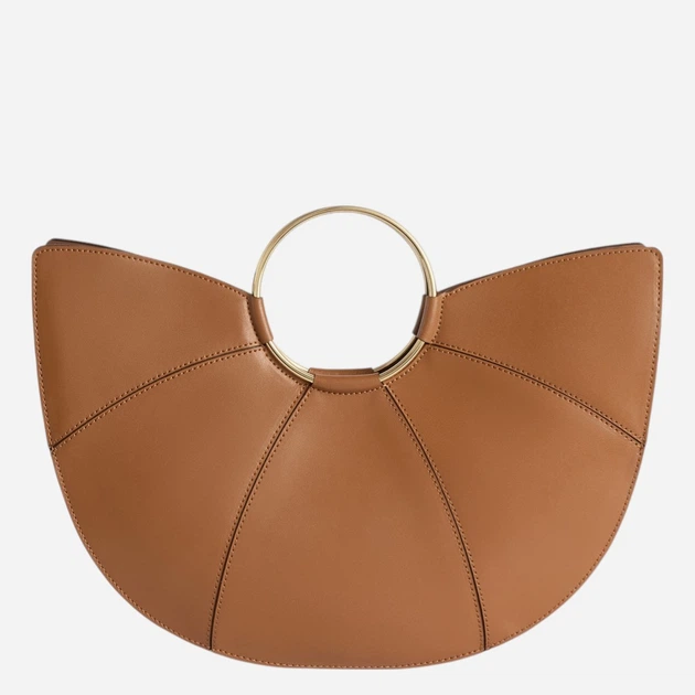 Torba damska skórzana 1A Classe LF088620-0970 Brązowa - obraz 2