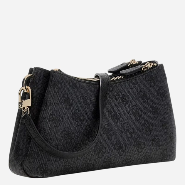 Torebka bagietka damska mała Guess HWBG9672730-CLO Czarna - obraz 3