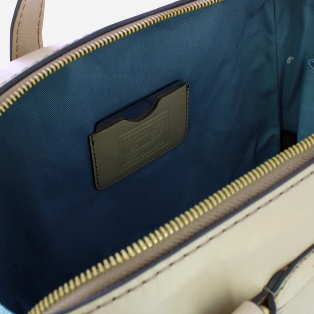 Сумка крос-боді через плече жіноча з натуральної шкіри середня The Bridge 04182601-TH Молочна (800070354470) - зображення 4