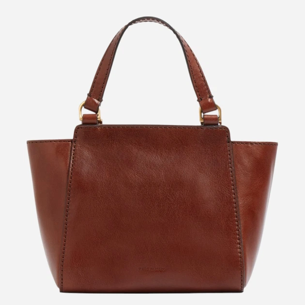 Torebka crossbody damska skórzana The Bridge 04190601-14 Brązowa - obraz 4