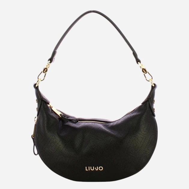 Сумка крос-боді через плече жіноча зі штучної шкіри середня Liu Jo AA6043ES026-22222 Чорна (800070353697) - зображення 4