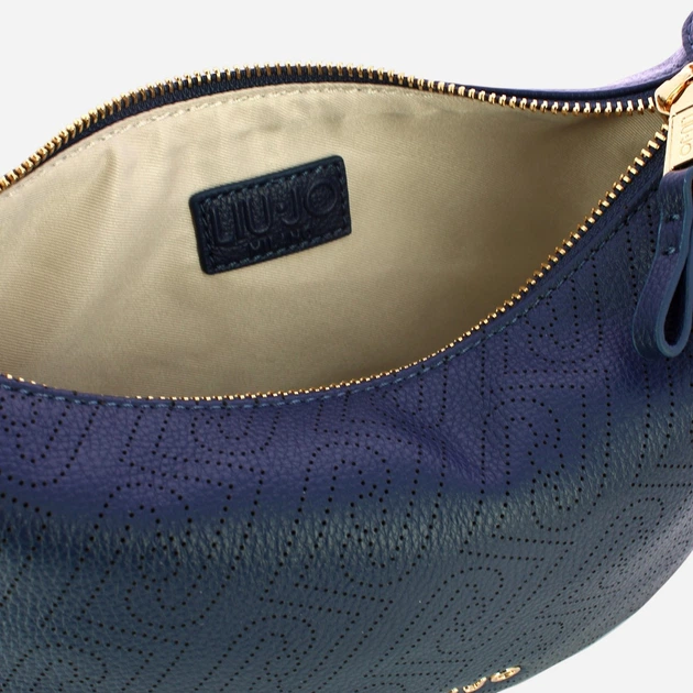 Сумка крос-боді через плече жіноча зі штучної шкіри середня Liu Jo AA6043ES026-94024 Синя (800070353699) - зображення 5