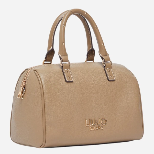 Сумка крос-боді через плече жіноча зі штучної шкіри середня Liu Jo AA6052E1012-01679 Бежева (800070353715) - зображення 3