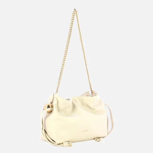 Сумка крос-боді через плече жіноча зі штучної шкіри середня Liu Jo AA6099E0958-X0459 Біла (800070353752) - зображення 3