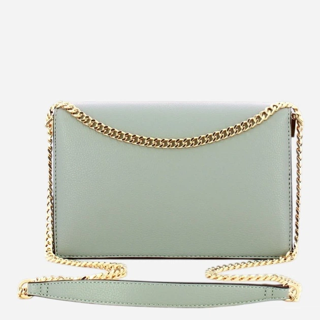 Сумка крос-боді через плече жіноча зі штучної шкіри маленька Liu Jo AA6210E1012-53920 М'ятна (800070353883) - зображення 2