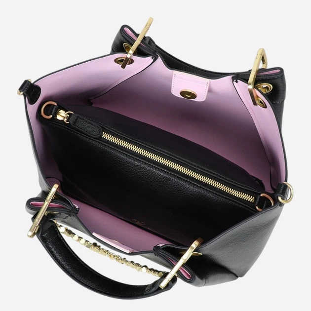 Torebka crossbody damska mała Braccialini B18811-YY-100 Czarna - obraz 5