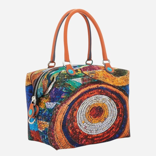 Torebka shopper damska duża Gabs G000030T2X1719-S0610 Pomarańczowa - obraz 5