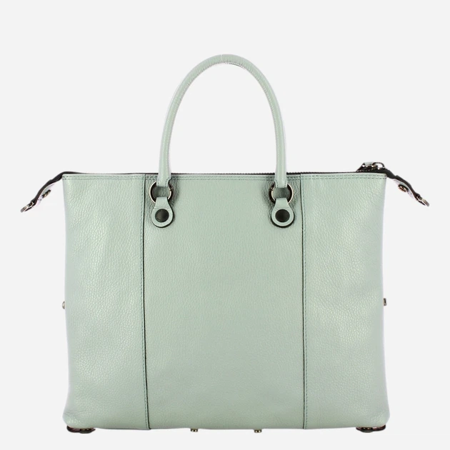 Сумка шопер жіноча з натуральної шкіри Gabs G000033T2X2428-C3054 М'ятна (800070354941) - зображення 2