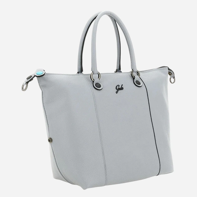 Torebka shopper damska skórzana Gabs G000033T3X2428-C3054 Szara - obraz 3