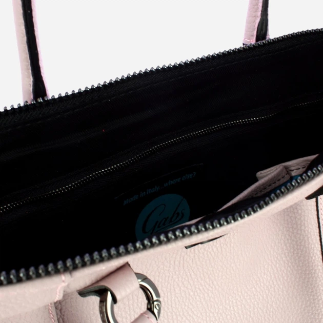 Torebka shopper damska skórzana Gabs G000033T3X2428-C3519 Pudrowa - obraz 5