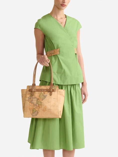 Сумка шопер жіноча 1A Classe LE60G616-0970 Коричнева (800070356978) - зображення 2