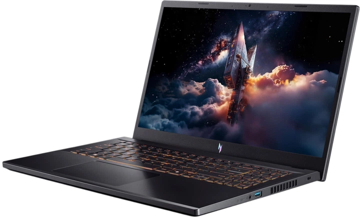 Ноутбук Acer Nitro V 15 NH.QZ8EP.00G (4711474551498) Obsidian Black - зображення 3