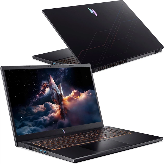 Ноутбук Acer Nitro V 15 NH.QZ8EP.00G (4711474551498) Obsidian Black - зображення 9