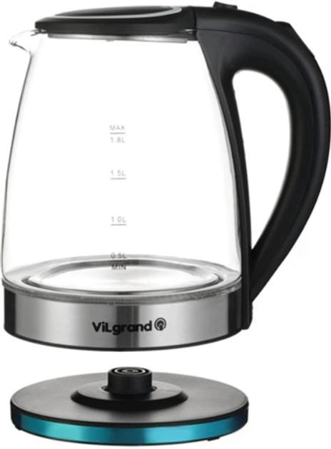 Електрочайник Vilgrand 1.8л VL1188GK black - зображення 2