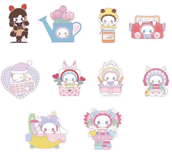 Kolekcjonerska figurka-niespodzianka Pop Top Lucky Emma Tajemniczy las Dopamina miłości MJ-000087 (6971194781843) - obraz 2