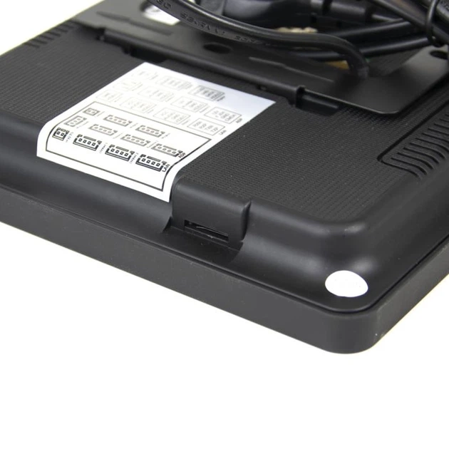 Комплект Wi-Fi відеодомофонa 7" BCOM BD-760FHD/T Black з підтримкою Tuya Smart + BT-400FHD Black - изображение 4