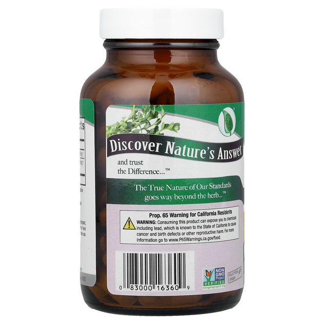 Экстракт бакопы Nature's Answer "Bacopa" для здоровья мозга и памяти, 500 мг (90 вегетарианских капсул) - изображение 4