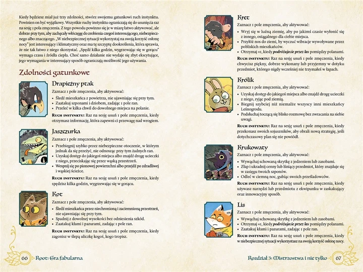 Додаток до настільної гри Root: Рольова гра - Deluxe Edition (9788397275782) - зображення 5