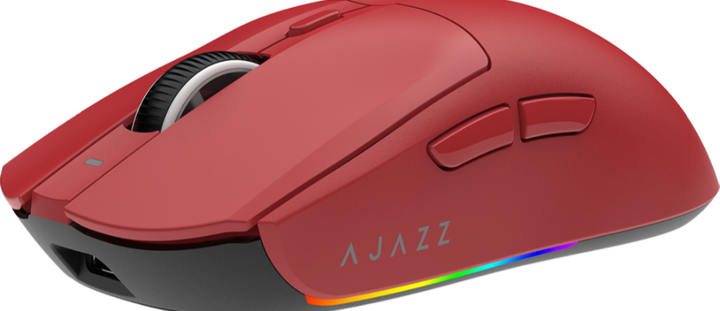 Мишка бездротова ігрова ajazz aj139 v2, red - изображение 3