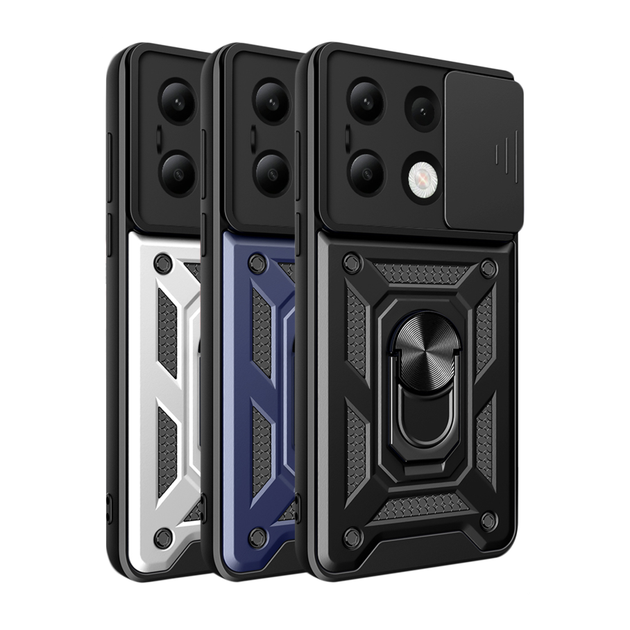 Чехол Armor Guard Shield Xiaomi Redmi Note 13 4G Dark Blue - изображение 2