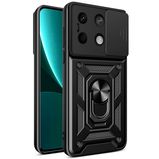 Чехол Armor Guard Shield Xiaomi Redmi Note 13 5G Black - Фото 1 Чехол Armor Guard Shield Xiaomi Redmi Note 13 5G Black - изображение 1