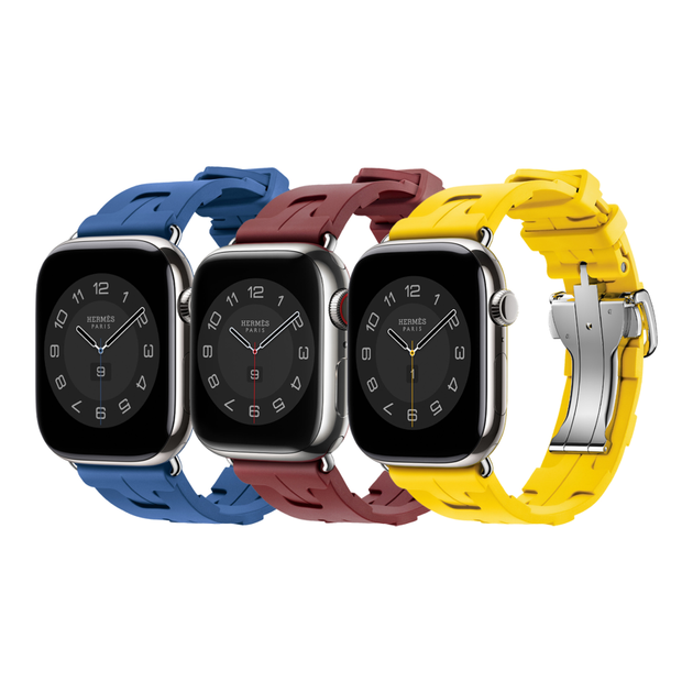 Ремінець для Apple Watch Hermes 38/40/41 mm Sand Powder - зображення 2