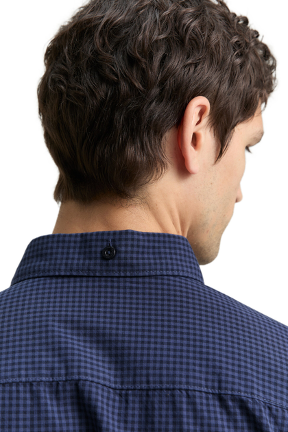 Сорочка ДР Tom Tailor Men's Shirt L Синій 1048439-38955 - Фото 3 Сорочка ДР Tom Tailor Men's Shirt L Синій 1048439-38955 - изображение 3