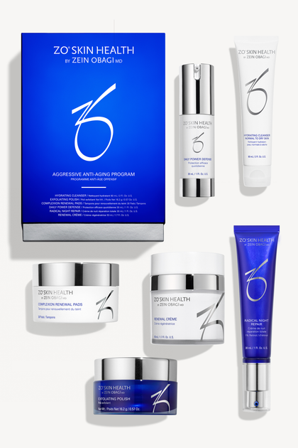 Набір для шкіри. ZO SKIN HEALTH. Aggressive Anti-Aging Program. - Фото 1 Набір для шкіри. ZO SKIN HEALTH. Aggressive Anti-Aging Program. - зображення 1