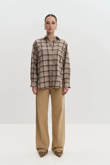 ДЖИНСИ WIDE LEG БЕЖЕВІ WL 595 2603104060142 42 Бежевий - зображення 3