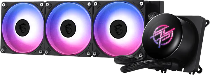 Chłodzenie wodne MSI MPG CoreLiquid P13 360 ARGB Black (306-7ZWGA11-L80) - obraz 2