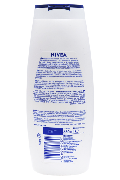 Гель-крем для ванни та душу NIVEA bs cr.aloe ml650* - зображення 2