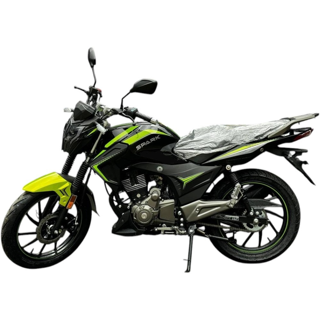 Мотоцикл SP200R-36 зелений - Фото 5 Мотоцикл SP200R-36 зелений - изображение 5