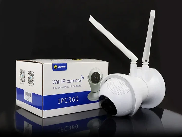 Видеокамера WiFi IP 2 0 Мп поворотная с ночным видением и двумя антеннами модель 8165HP3 6M для наблюдения - изображение 2