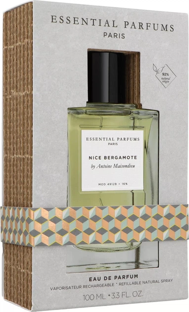 Woda perfumowana unisex Essential Parfums Paris Nice Bergamote 100 ml (3770010614579) - obraz 2