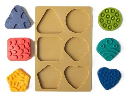 Сенсорний пазл Hencz Toys Mom's Care форми 7 елементів 844 68444 (5907784468444) - зображення 2